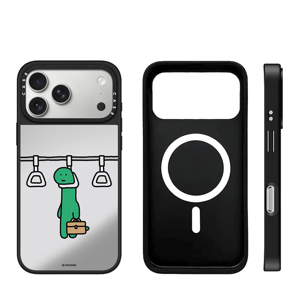 Dụng cụ Vỏ điện thoại gương từ tính khủng long cho IPhone 17 Pro Max 17 Air 16 15 14 Plus 13 12 11 Vỏ bảo vệ chống sốc