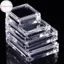 Hodou Acrylic Glass Top Gem Box Đá Quý Kim Cương Hiển Thị Đứng Giá Đỡ Bảo Quản Hộp Đựng VN