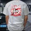 Thời trang giản dị Nam Thái Độ Retro Xe Máy Xe Máy VESPA Đi Xe Đạp Văn Hóa In Áo Thun Cổ Tròn Quá Khổ Unisex