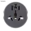 Bigapple Universal Travel Adapter 2Pin 4.8mm FR AU US UK sang EU Euro Korea Plug Converter RDG