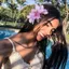 Chân tóc hoa Hawaii PYCOU, Kẹp tóc hoa Boho ngọt ngào tươi, Móng vuốt tóc hoa nhân tạo thời trang Đa năng Frangipani Kẹp mỏ vịt Đạo cụ ảnh cho kỳ nghỉ