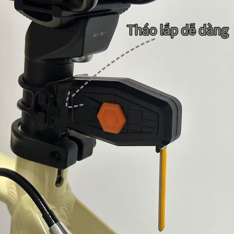 [COD] Đèn LED Hậu Giọt Nước Đa Năng - 3 Chế Độ Sáng, Chống Nước, Dễ Lắp, Cho Mọi Địa Hình Xe Đạp