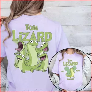 YB1 Hoppers Tom Lizard 110cm-6XL quà tặng trẻ em Áo thun mùa hè Anime tay ngắn hàng đầu BY1