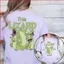 YB1 Hoppers Tom Lizard 110cm-6XL quà tặng trẻ em Áo thun mùa hè Anime tay ngắn hàng đầu BY1