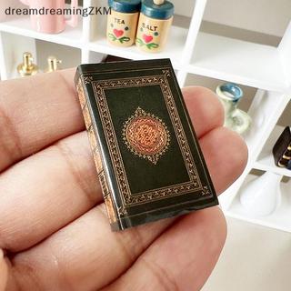 [dreamdreaming] 6 Cái / bộ 1: 12 Nhà Búp Bê Thu Nhỏ Sách Cổ Điển Nhà Búp Bê Cảnh Học Đạo Cụ Mô Hình Không Thể Lật Các Trang Sách Đồ Chơi [zkm]