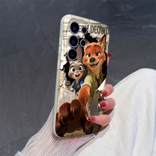Ốp lưng Judy Nick Couples Zootopia 2 cho Samsung Galaxy S26 S25 S24 S23 S22 S21 S20 FE ULTRA PLUS A72 A73 A54 A56 A32 A33 A34 A12 A13 A14 A15 A16 A17 A07 A05 A04E A04 Cover NYK