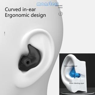 Nút tai Mon Swim Gear có kẹp mũi tiện dụng Thiết kế chống nước bằng silicon