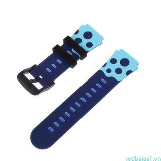Redbaiaa1 Dây đeo đồng hồ thể thao hai màu dành cho trẻ em Đồng hồ điện thoại Dây đeo đồng hồ đeo tay có thể điều chỉnh
