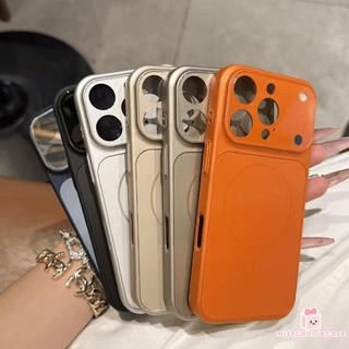 Ốp Lưng Cho Iphone 16 13 15 17 11 14 12 Pro Max Air 13 14 17 12 15 16 Pro Đơn Giản Ngay Lập Tức Thay Đổi Đến 17 Kính Từ Tính Matte Sạc Chống Sốc