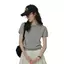 Áo len dệt kim cổ bẻ polo ngắn tay dáng ôm chất mongtoghi dễ phối đồ
