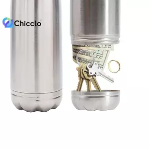 Bí mật Ẩn Bình nước bằng thép an toàn Hộp tiền an toàn Bí mật Sh Spot Có thể ẩn An toàn Bộ lưu trữ cho thẻ Chìa khóa Tiền mặt Đẹp