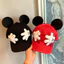 Tai Mickey Mũ Bóng Chày Chơi Vịt Mũ Chống Nắng Bé Gái Y2k Xu Hướng Thời Trang Mỏ Vịt Mũ