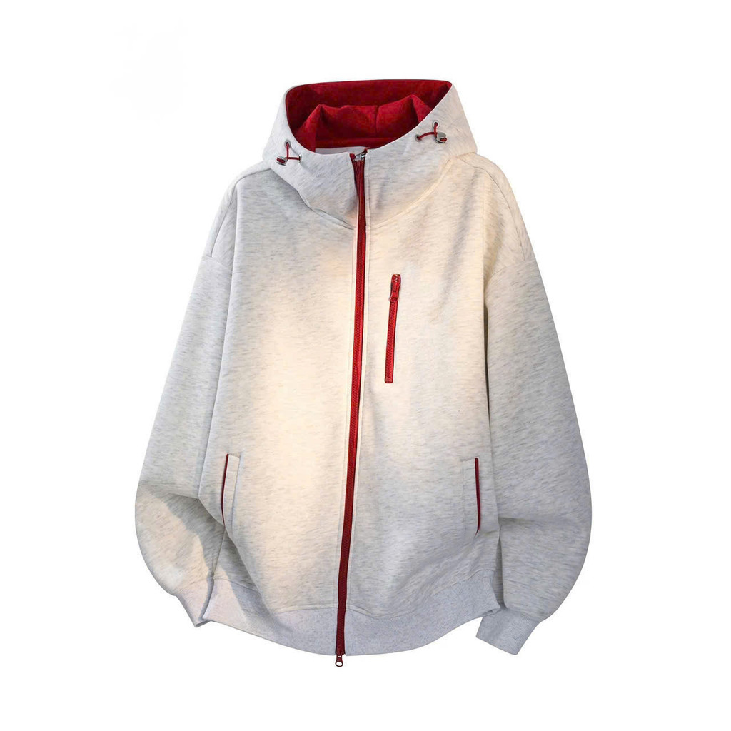 (ÁO DÀY ĐẸP ) Áo Khoác NỈ UNISEX Chống Nắng Phối DÂY KÉO BASIC Có Nón FORM RỘNG CỰC ĐẸP NEWTREND HIYU 66 STORE