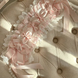 Sweet Cos Gothic Headband Sakura Tree Confession Gothic Headband Nơ Sweet Girl Mũ 26.5.13