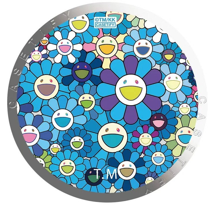 TAKASHI MURAKAMI x CASECASE: BLOOM ĐẦY ĐỦ SNAPAPPYTM Kẹp giữ vòngTM Giá đỡ kẹp Tương thích từ tính