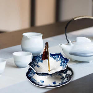Máy pha trà cao cấp bằng gốm sứ truyền thống truyền thống Trung Quốc