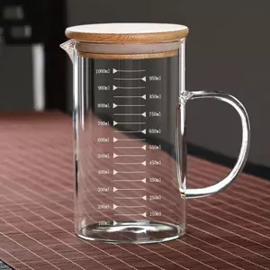 Cốc Đo Kính Có Cân Cốc Lò Vi Sóng Lò Vi Sóng Hộ Gia Đình Bếp Nướng Cốc Đo Có Dày Chịu Nhiệt Độ Cao