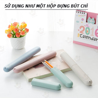 Hộp đựng bàn chải du lịch chống bụi, vỏ đựng bàn chải nhỏ gọn tiện lợi, phù hợp đi du lịch công tác