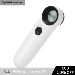 Kính Lúp MG6B-1 Phóng Đại 40X Chất Liệu ABS Và Kính, Có Đèn LED, Sử Dụng Sửa Đồng Hồ, Kiểm Tra Sản Phẩm, Cho Người Sở Th