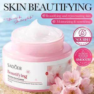 Xuyên Biên Giới Sẵn Sàng Kem Tinh Chất Sakura SADOER Niacinamide Làm Đẹp Nuôi Dưỡng Trẻ Hóa Da Dưỡng Ẩm Nước Ngoài Bộ Hộp Mùa Học