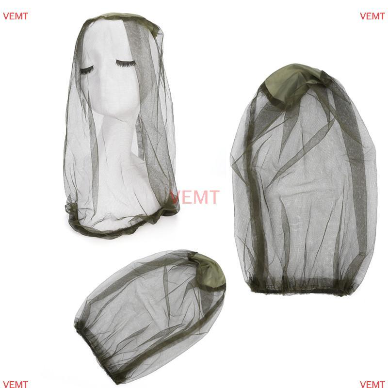 [VG] Lưới chống muỗi côn trùng Mặt câu cá Mũ cắm trại ngoài trời Mũ bảo vệ MỚI