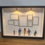 Khung tranh DIY tình yêu 7 khung ảnh kèm đèn LED decor phòng quà sinh nhật phong cách nghệ thuật