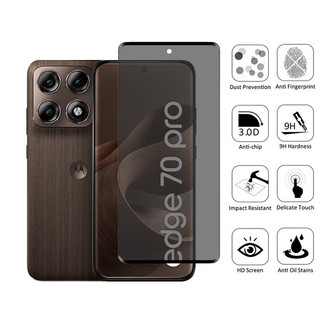 Moto Edge 70 Pro 2 Chiếc Kính Cường Lực Chống Gián Điệp Bảo Vệ Màn Hình Riêng Tư Cho Motorola Signature Moto Edge 60 Fusion Pro 5G
