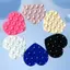 JCSYFAC Silicone Hút Pad Ba Stier Hút Cốc Giá Đỡ Điện Thoại Silicon Cốc Thảm Điện Thoại Thông Minh Treo Tường Đứng Cố Định Cho Kính Gạch Gốm Mới