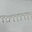 Chữ Thập Hạt Ngọc Trai Ren Bầu Webbing Tự Làm Quần Áo Phụ Kiện Giày Cưới Hanfu Phụ Kiện 5NA3