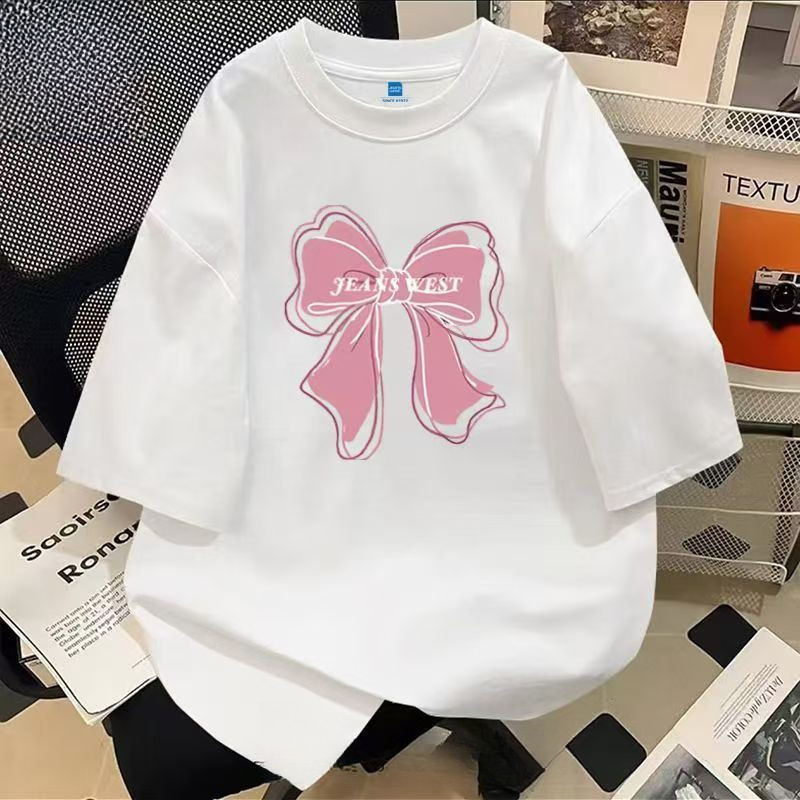 （Giao hàng 24h）Angela  áo thun nam nữ form rộng hàn quố In " Cây cung " 220Gsm Cotton Local Brand