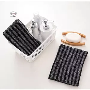 Maybest Chà Khăn Lau Bàn Chải Tắm Cho Ba Khăn Tẩy Tế Bào Chết Chà Tắm Bọt Biển {VN}