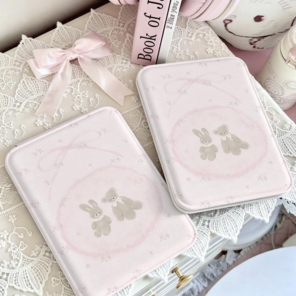 Bóng thỏ dưới ánh trăng Tiện lợi cho làm đẹp & du lịch Gương gấp đa năng, gọn nhẹ