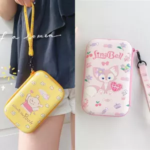 Túi lưu trữ bằng da PU chống thấm nước Linabell dễ thương Cáp sạc dữ liệu Túi đựng mỹ phẩm Túi đựng tiền xu
