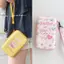Túi lưu trữ bằng da PU chống thấm nước Linabell dễ thương Cáp sạc dữ liệu Túi đựng mỹ phẩm Túi đựng tiền xu