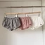 Quần Short Eo Co Giãn YRBWD, Quần Short Kẻ Sọc Retro Y2k Thiết Kế Cổ Điển, Quần Short Bong Bóng Sang Trọng Hàn Quốc Đa Năng Phù Hợp Với Quần Short Dạo Phố