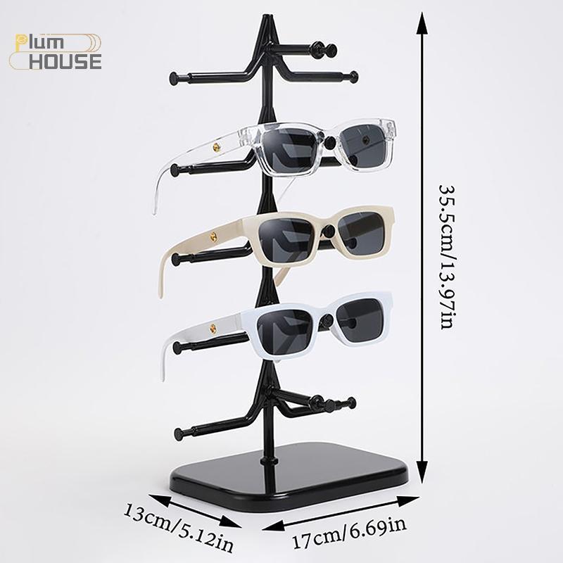 PlumHOUSE Kính Mát Nhựa, Kệ Trưng Bày Đứng Cho Kính Mắt, Tiết Kiệm Không Gian