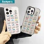 Ốp Điện Thoại Ibumpers Thanh Lịch 2026 Màu Xám Lịch Trong Suốt Mờ Mềm Cao Cấp Chống Sốc Cho iPhone 11 12 13 14 15 16 17 Pro Max IP 7 8 Plus Iphon X XS XR