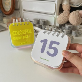 Lịch trang trí để bàn đế acrylic