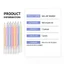 Cinna 12 Miếng Bút Vẽ Acrylic Bút Móng Tay Bộ Nghệ Thuật Và Thiết Kế Độ Chính Xác Điểm Mực Sấy Nhanh Sử Dụng Thực Tế
