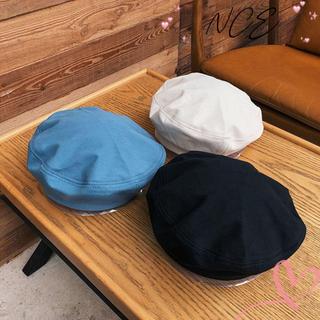 Mũ Họa Sỹ Cotton Màu Trơn, Phong Cách Retro Xuân Thu Đông