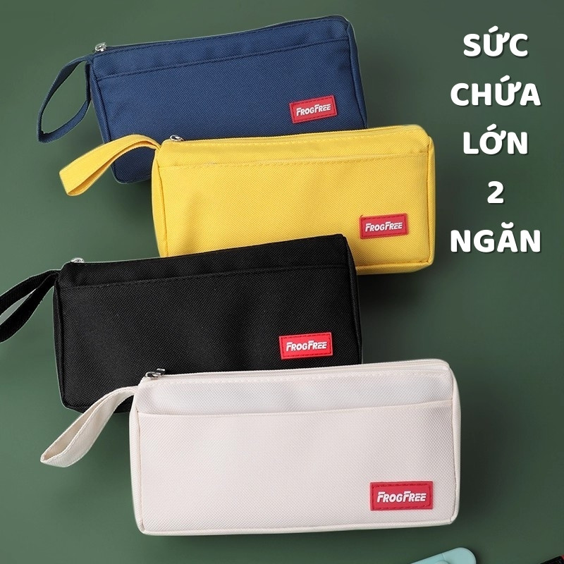 Túi đựng bút nhiều ngăn tiện ích, kiểu dáng đơn giản gọn nhẹ, đa dạng lựa chọn màu sắc, dành cho học sinh sinh viên
