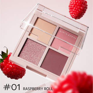 【Mua 1 Được 3】Romantic Beauty Bảng Phấn Mắt Afternoon Tea 4 Ô Đa Năng Chống Nước Chống Mồ Hôi Cho Học Sinh