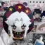 BH2 The Freak Circus Pierrot Búp bê sang trọng dễ thương Đồ chơi sang trọng cho trẻ em bé gái Túi Charm HB2