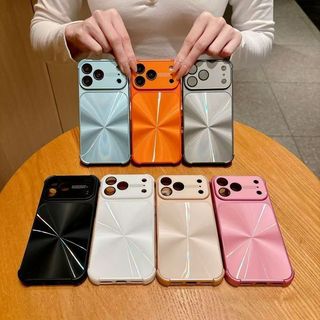 Ốp Điện Thoại Laser Chống Rơi Bốn Góc Sang Trọng Tương Thích Cho iPhone 11 XR Thay Đổi Sang 17 Pro Ốp Lưng Cứng Chống Sốc