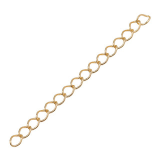 Dây chuyền mạ vàng 18K 5.0mm, nối dài, tự làm, bảo quản màu, làm vòng cổ/vòng tay handmade