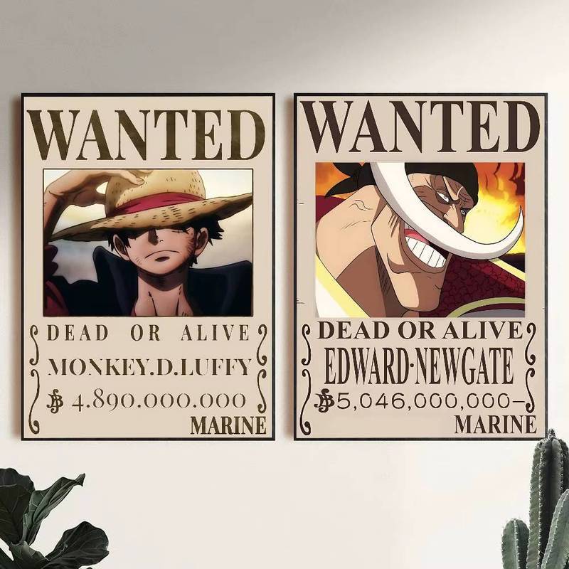 Poster mong muốn từ anime One Piece Poster Không Khung Tranh Canvas Trang Trí Tường
