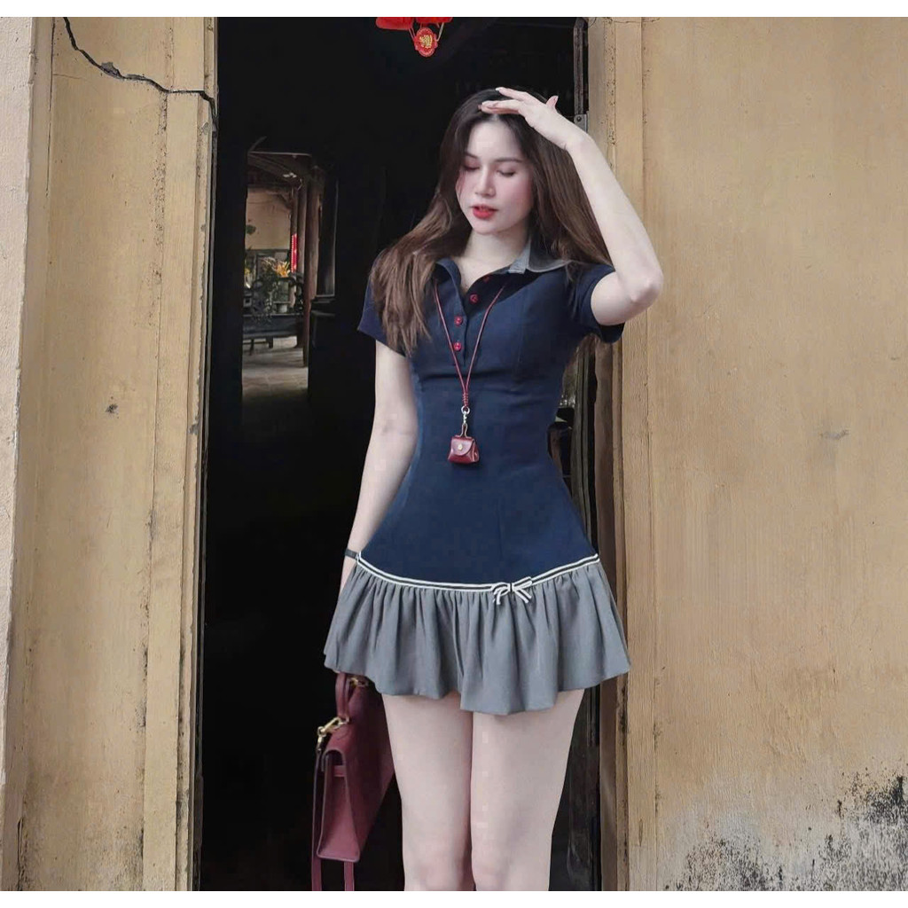ĐẦM NỮ FORM NGẮN MỚI CỰC ĐẸP TÔN DÁNG SIÊU XINH DÀNH CHO CÁC CHỊ EM HIYU 66 STORE