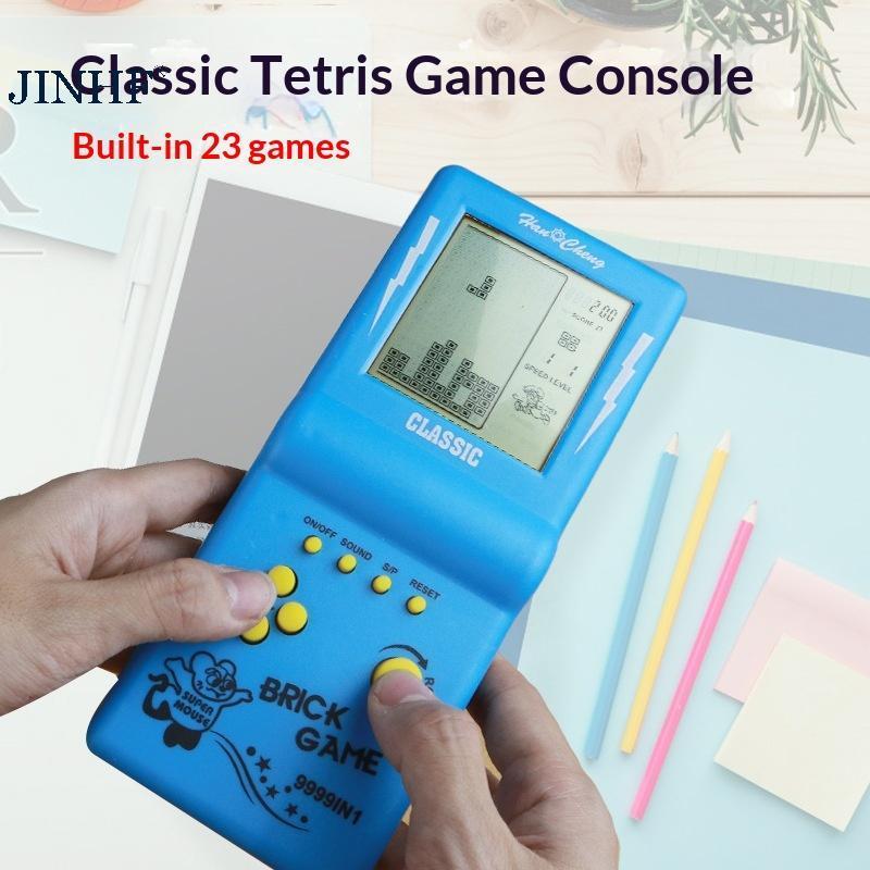 JINHF Classic Retro Máy Chơi Game Cầm Tay 3.5 Inch Tetris Chơi Cho Trẻ Em Xếp Hình Đồ Chơi Chơi Chơi Game Hoàn Hảo Cho Quà Tặng Giáo Dục HOT