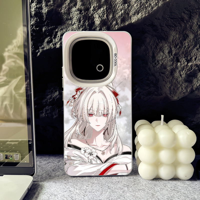 Dành cho IQOO 15 Ultra / 15R / 13 / 12 / Z11 / Z10 Turbo + "Sóng gió" "HIYUKI" Vỏ điện thoại viền mềm lưng cứng / IQOO Neo 11 / Neo 10 Z9 Turbo Z10X Neo 9 Pro Vỏ IQOO chống sốc