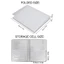 Sách lưu trữ dán móng tay GETVOW, Đề can móng tay bằng nhựa PVC Sách sắp xếp, Hiển thị sách trong suốt Dung tích lớn Nail Art Display Book Gói thẻ Album ảnh